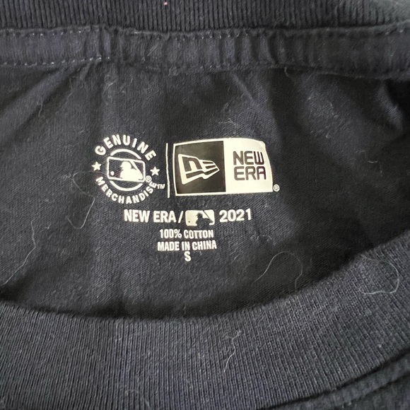 Boston Red Sox Short Sleeve T Shirt | Tie Front | Size: Small | Brand: New Era - Picture 2 of 2